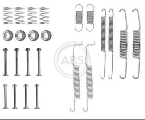 Kit d'accessoires pour mâchoire de frein à tambour A.B.S. ALL BRAKE SYSTEMS BV. ref. 0569Q