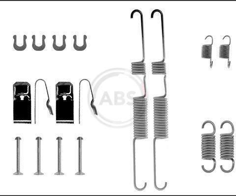 Kit d'accessoires pour mâchoire de frein à tambour A.B.S. ALL BRAKE SYSTEMS BV. ref. 0582Q