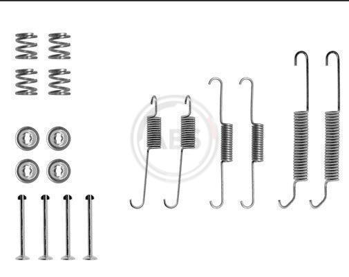 Kit d'accessoires pour mâchoire de frein à tambour A.B.S. ALL BRAKE SYSTEMS BV. ref. 0590Q