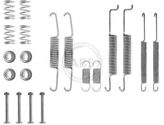 Kit d'accessoires pour mâchoire de frein à tambour A.B.S. ALL BRAKE SYSTEMS BV. ref. 0597Q