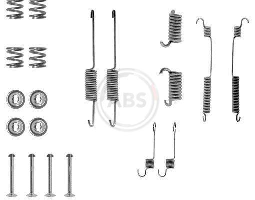 Kit d'accessoires pour mâchoire de frein à tambour A.B.S. ALL BRAKE SYSTEMS BV. ref. 0599Q