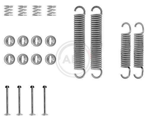 Kit d'accessoires pour mâchoire de frein à tambour A.B.S. ALL BRAKE SYSTEMS BV. ref. 0601Q