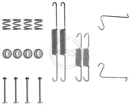 Kit d'accessoires pour mâchoire de frein à tambour A.B.S. ALL BRAKE SYSTEMS BV. ref. 0603Q
