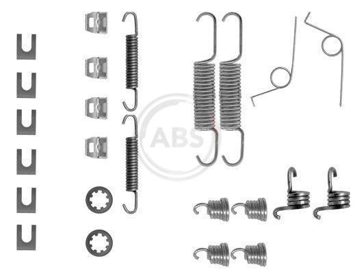 Kit d'accessoires pour mâchoire de frein à tambour A.B.S. ALL BRAKE SYSTEMS BV. ref. 0611Q