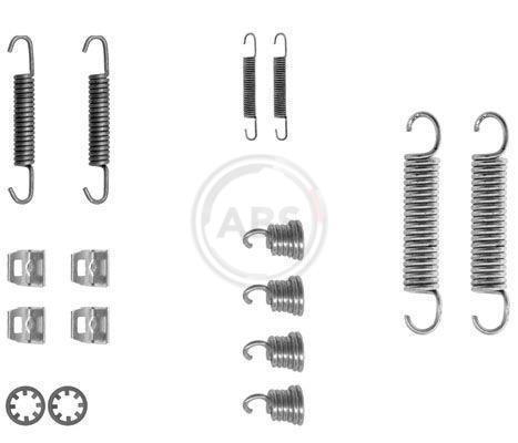 Kit d'accessoires pour mâchoire de frein à tambour A.B.S. ALL BRAKE SYSTEMS BV. ref. 0612Q