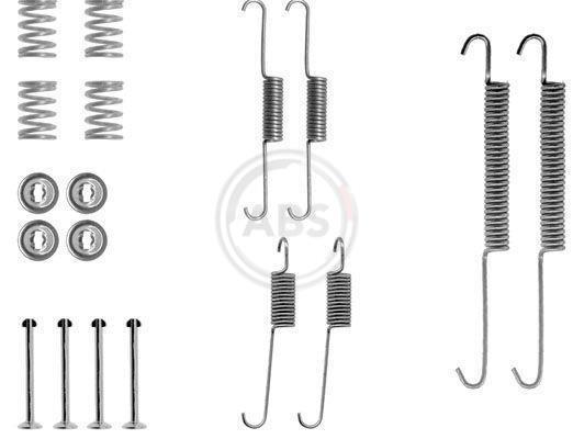 Kit d'accessoires pour mâchoire de frein à tambour A.B.S. ALL BRAKE SYSTEMS BV. ref. 0613Q