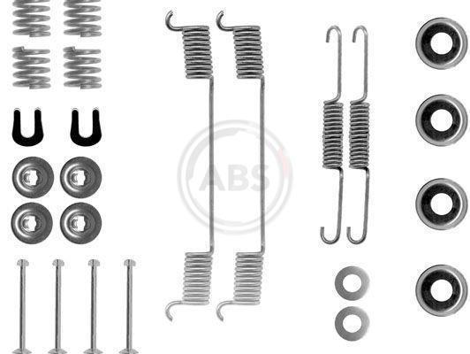 Kit d'accessoires pour mâchoire de frein à tambour A.B.S. ALL BRAKE SYSTEMS BV. ref. 0635Q