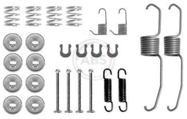 Kit d'accessoires pour mâchoire de frein à tambour A.B.S. ALL BRAKE SYSTEMS BV. ref. 0637Q