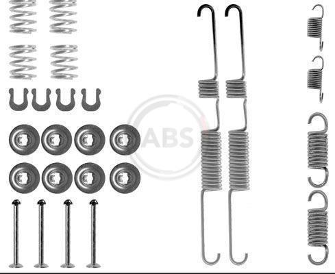 Kit d'accessoires pour mâchoire de frein à tambour A.B.S. ALL BRAKE SYSTEMS BV. ref. 0643Q