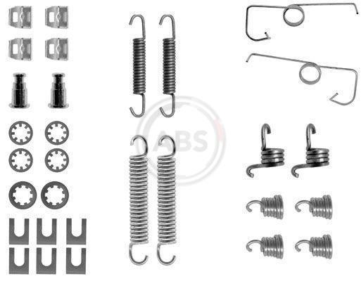 Kit d'accessoires pour mâchoire de frein à tambour A.B.S. ALL BRAKE SYSTEMS BV. ref. 0644Q
