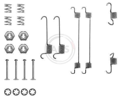 Kit d'accessoires pour mâchoire de frein à tambour A.B.S. ALL BRAKE SYSTEMS BV. ref. 0650Q