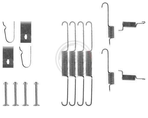 Kit d'accessoires pour mâchoire de frein à tambour A.B.S. ALL BRAKE SYSTEMS BV. ref. 0663Q