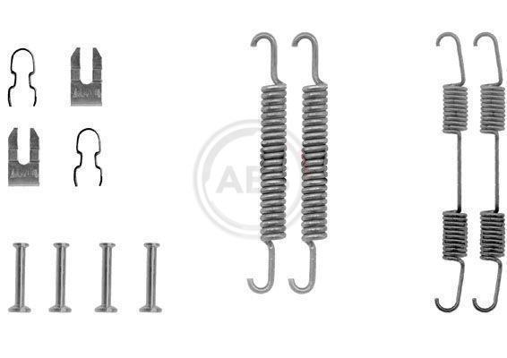 Kit d'accessoires pour mâchoire de frein à tambour A.B.S. ALL BRAKE SYSTEMS BV. ref. 0666Q