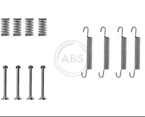 Kit d'accessoires pour mâchoire de frein à tambour A.B.S. ALL BRAKE SYSTEMS BV. ref. 0667Q