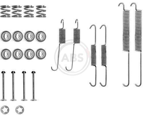 Kit d'accessoires pour mâchoire de frein à tambour A.B.S. ALL BRAKE SYSTEMS BV. ref. 0678Q