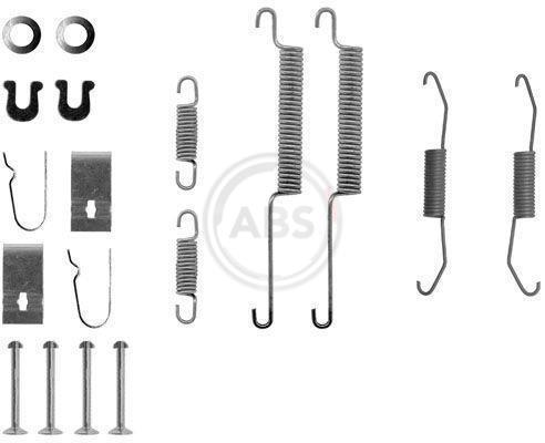 Kit d'accessoires pour mâchoire de frein à tambour A.B.S. ALL BRAKE SYSTEMS BV. ref. 0679Q