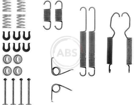 Kit d'accessoires pour mâchoire de frein à tambour A.B.S. ALL BRAKE SYSTEMS BV. ref. 0683Q