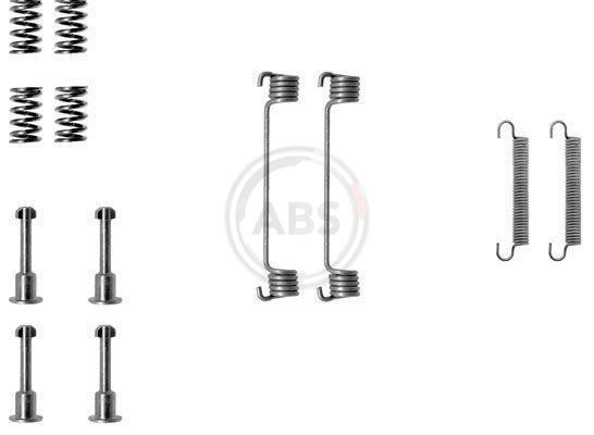 Kit d'accessoires pour mâchoire de frein à tambour A.B.S. ALL BRAKE SYSTEMS BV. ref. 0690Q
