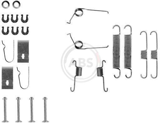 Kit d'accessoires pour mâchoire de frein à tambour A.B.S. ALL BRAKE SYSTEMS BV. ref. 0693Q