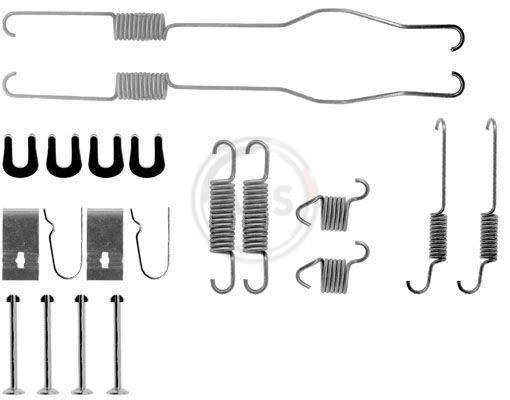 Kit d'accessoires pour mâchoire de frein à tambour A.B.S. ALL BRAKE SYSTEMS BV. ref. 0694Q