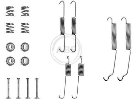 Kit d'accessoires pour mâchoire de frein à tambour A.B.S. ALL BRAKE SYSTEMS BV. ref. 0701Q