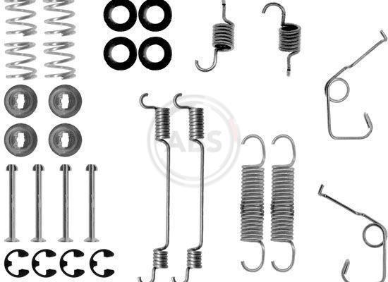 Kit d'accessoires pour mâchoire de frein à tambour A.B.S. ALL BRAKE SYSTEMS BV. ref. 0705Q