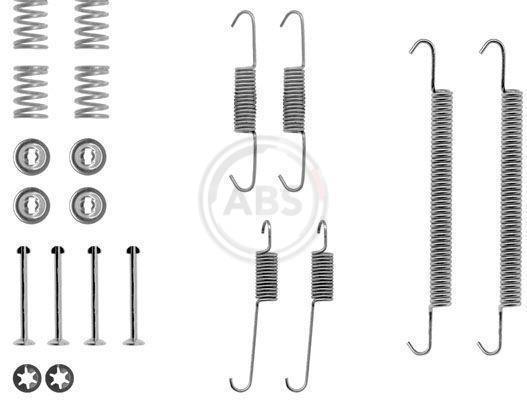 Kit d'accessoires pour mâchoire de frein à tambour A.B.S. ALL BRAKE SYSTEMS BV. ref. 0707Q