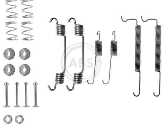 Kit d'accessoires pour mâchoire de frein à tambour A.B.S. ALL BRAKE SYSTEMS BV. ref. 0709Q