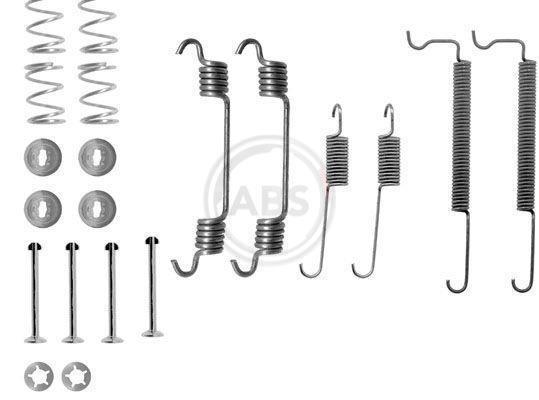 Kit d'accessoires pour mâchoire de frein à tambour A.B.S. ALL BRAKE SYSTEMS BV. ref. 0710Q