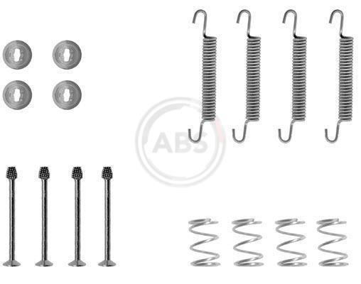 Kit d'accessoires pour mâchoire de frein à tambour A.B.S. ALL BRAKE SYSTEMS BV. ref. 0711Q