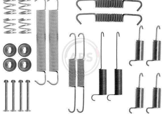 Kit d'accessoires pour mâchoire de frein à tambour A.B.S. ALL BRAKE SYSTEMS BV. ref. 0712Q