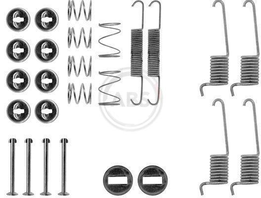 Kit d'accessoires pour mâchoire de frein à tambour A.B.S. ALL BRAKE SYSTEMS BV. ref. 0714Q