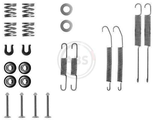 Kit d'accessoires pour mâchoire de frein à tambour A.B.S. ALL BRAKE SYSTEMS BV. ref. 0718Q