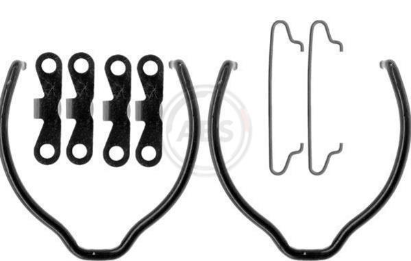Kit d'accessoires pour mâchoire de frein à tambour A.B.S. ALL BRAKE SYSTEMS BV. ref. 0721Q