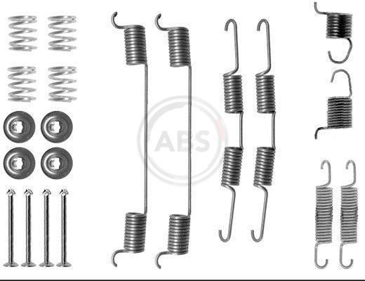 Kit d'accessoires pour mâchoire de frein à tambour A.B.S. ALL BRAKE SYSTEMS BV. ref. 0724Q