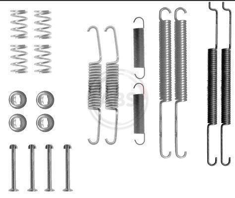 Kit d'accessoires pour mâchoire de frein à tambour A.B.S. ALL BRAKE SYSTEMS BV. ref. 0726Q