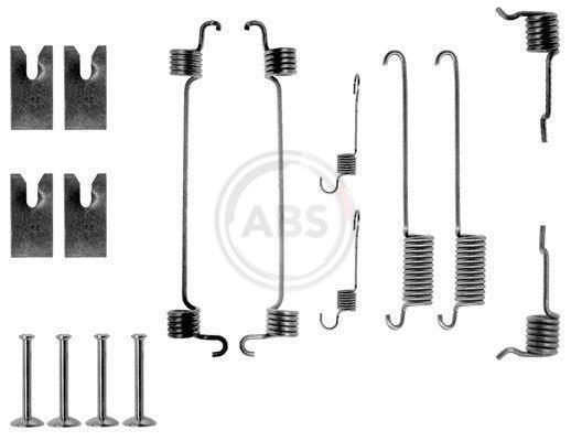 Kit d'accessoires pour mâchoire de frein à tambour A.B.S. ALL BRAKE SYSTEMS BV. ref. 0731Q