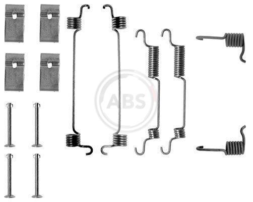Kit d'accessoires pour mâchoire de frein à tambour A.B.S. ALL BRAKE SYSTEMS BV. ref. 0735Q