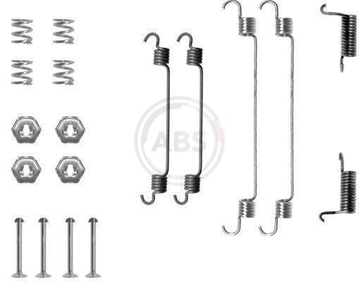 Kit d'accessoires pour mâchoire de frein à tambour A.B.S. ALL BRAKE SYSTEMS BV. ref. 0737Q