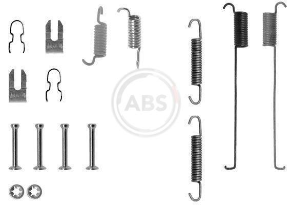 Kit d'accessoires pour mâchoire de frein à tambour A.B.S. ALL BRAKE SYSTEMS BV. ref. 0739Q