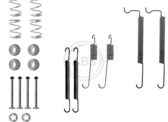Kit d'accessoires pour mâchoire de frein à tambour A.B.S. ALL BRAKE SYSTEMS BV. ref. 0744Q