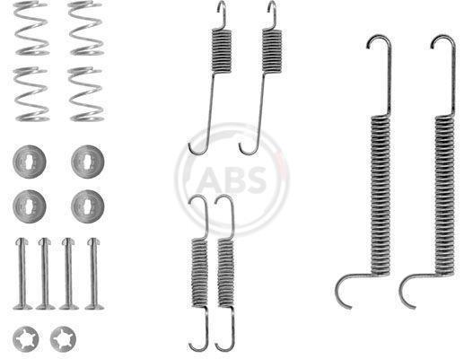 Kit d'accessoires pour mâchoire de frein à tambour A.B.S. ALL BRAKE SYSTEMS BV. ref. 0746Q