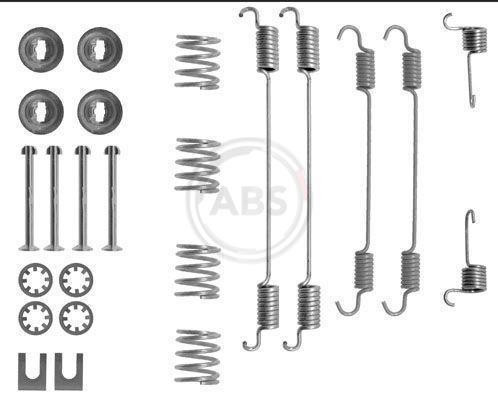 Kit d'accessoires pour mâchoire de frein à tambour A.B.S. ALL BRAKE SYSTEMS BV. ref. 0747Q