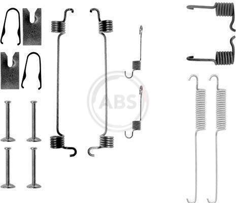 Kit d'accessoires pour mâchoire de frein à tambour A.B.S. ALL BRAKE SYSTEMS BV. ref. 0749Q