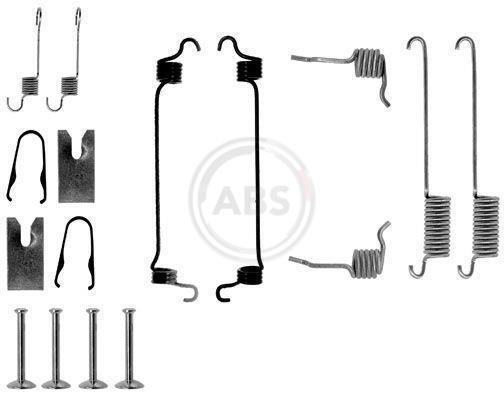 Kit d'accessoires pour mâchoire de frein à tambour A.B.S. ALL BRAKE SYSTEMS BV. ref. 0751Q