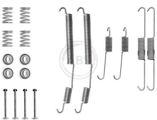 Kit d'accessoires pour mâchoire de frein à tambour A.B.S. ALL BRAKE SYSTEMS BV. ref. 0753Q