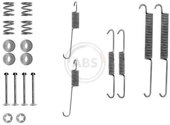 Kit d'accessoires pour mâchoire de frein à tambour A.B.S. ALL BRAKE SYSTEMS BV. ref. 0754Q