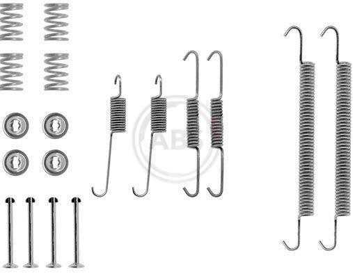 Kit d'accessoires pour mâchoire de frein à tambour A.B.S. ALL BRAKE SYSTEMS BV. ref. 0757Q