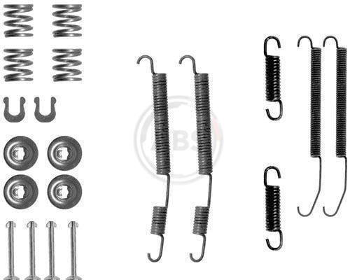 Kit d'accessoires pour mâchoire de frein à tambour A.B.S. ALL BRAKE SYSTEMS BV. ref. 0760Q