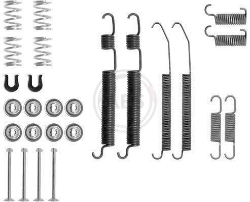 Kit d'accessoires pour mâchoire de frein à tambour A.B.S. ALL BRAKE SYSTEMS BV. ref. 0762Q